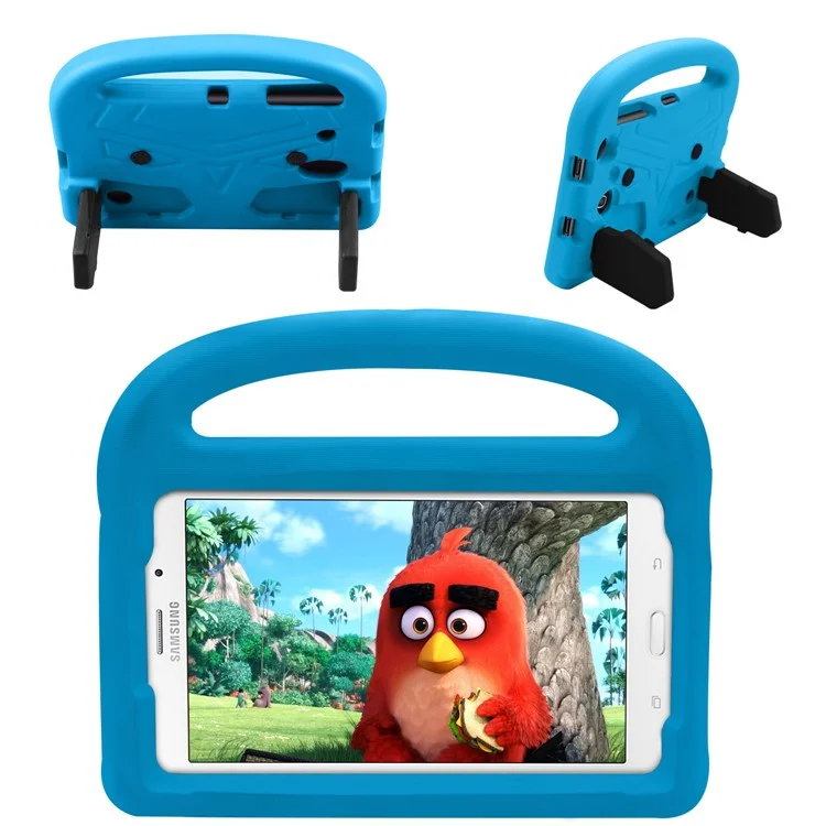 Capa de Mesa de Espuma EVA à Prova de Choque para Samsung Galaxy Tab E 8.0 / Tab A 8.0 (2017) / Tab A 8.0 (2018) - Azul