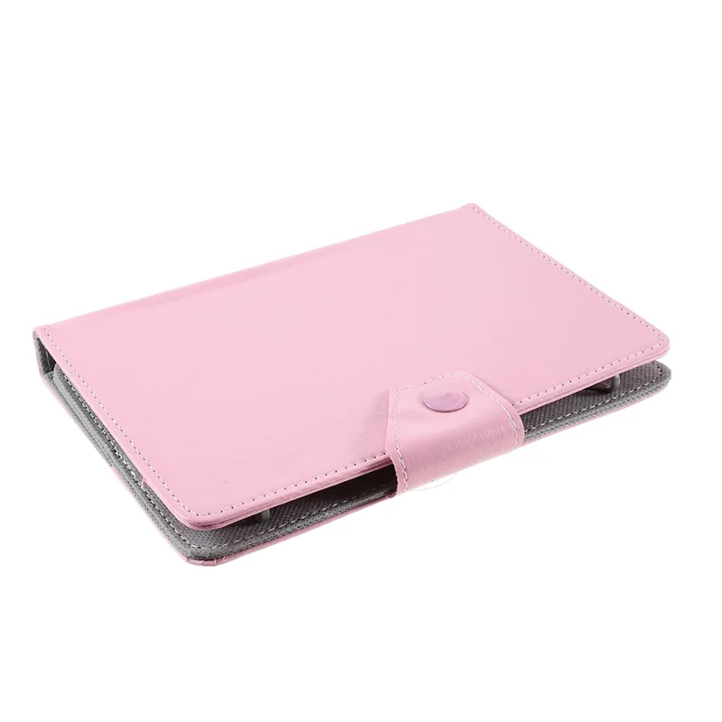 Crazy Horse Texture Leather Case Universal Tablet Cover for 10-inch Tablets - Rose - Pink