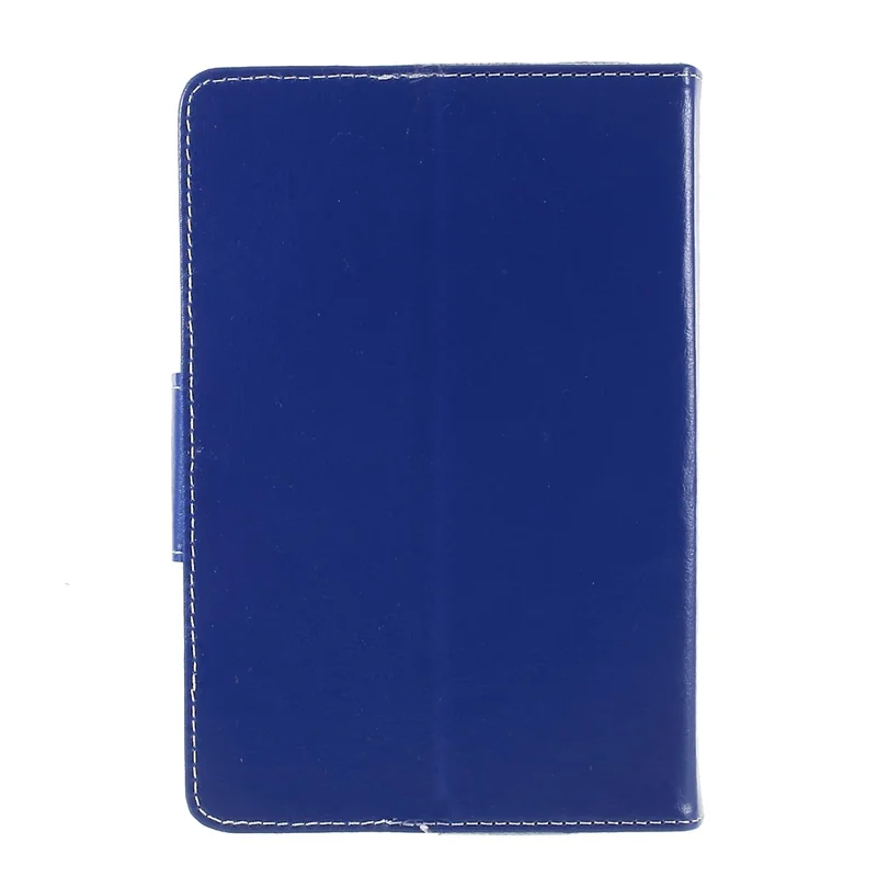 Crazy Horse Texture Leather Case Universal Tablet Cover for 10-inch Tablets - Rose - Dark Blue