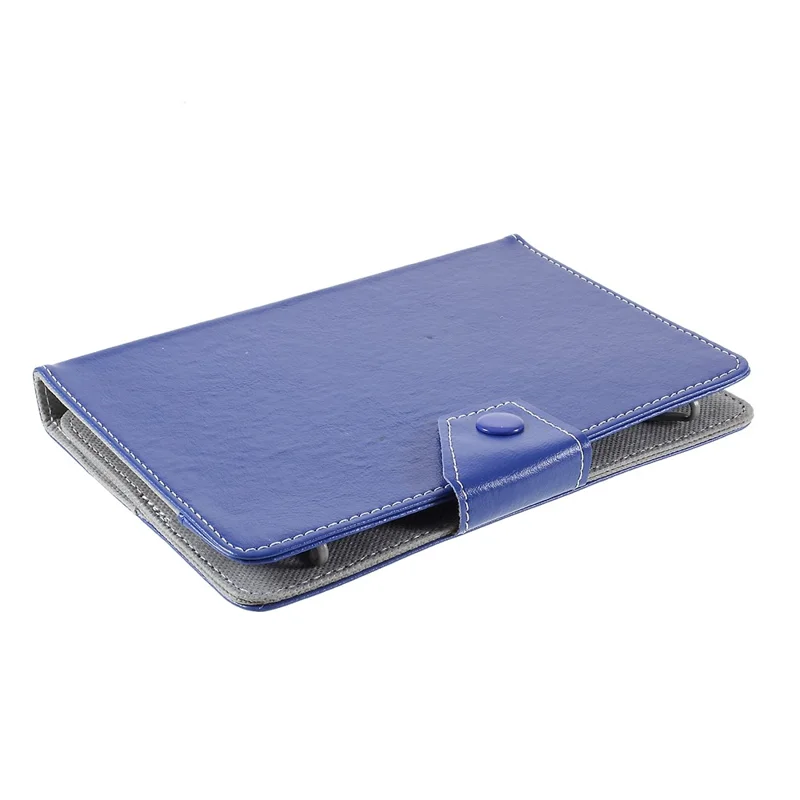 Crazy Horse Texture Leather Case Universal Tablet Cover for 10-inch Tablets - Rose - Dark Blue