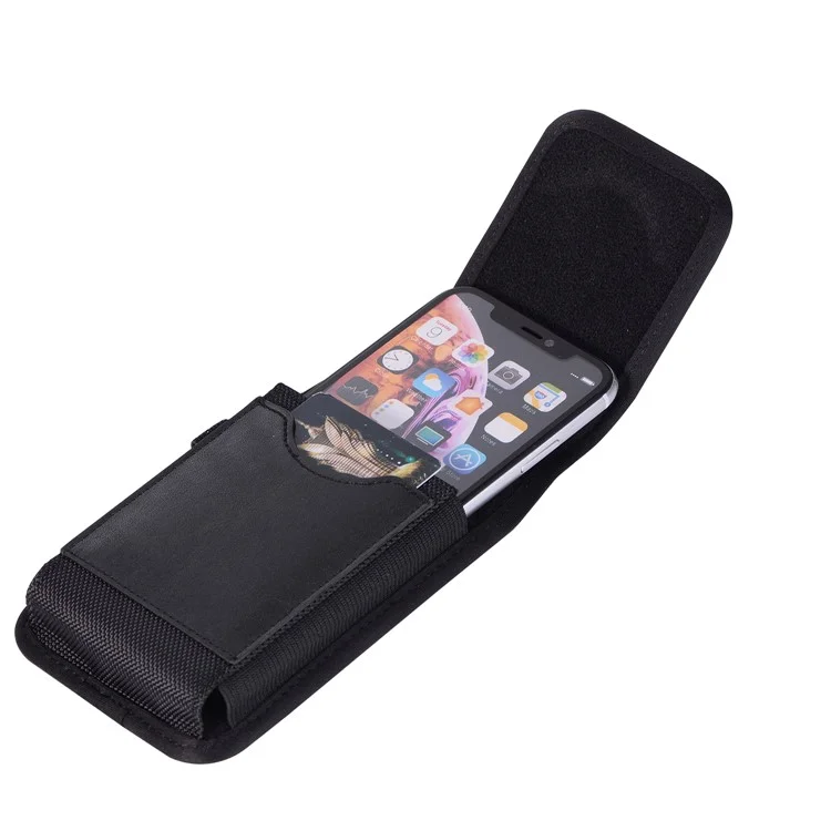5.5 inch Universal Waist Bag Phone Pouch Case with Card Holder for iPhone Samsung Huawei