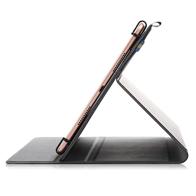 PU Leder Tablet Hülle mit Ständer Universell für 9 - 10 Zoll Tablet PC - Schwarz