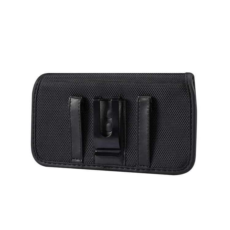 Universal Hanging Waist Bag Card Holder Pouch Men's Wallet Mobile Phone Bag for 5.2-inch Smartphones