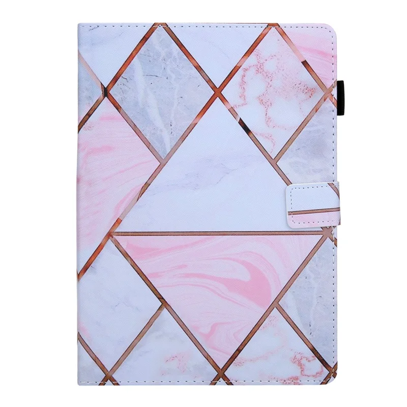 Stootvaste Universal Leather Tablet Hoes met Patroon voor 10-inch Tablets - Roze Marmer