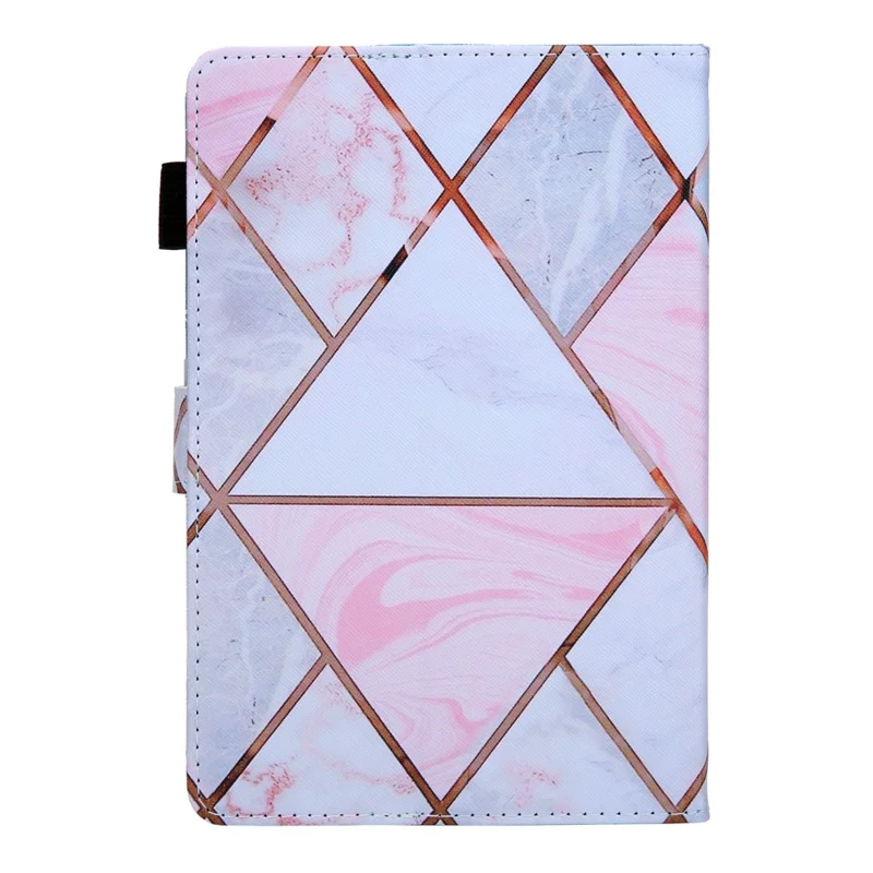 Stootvaste Universal Leather Tablet Hoes met Patroon voor 10-inch Tablets - Roze Marmer