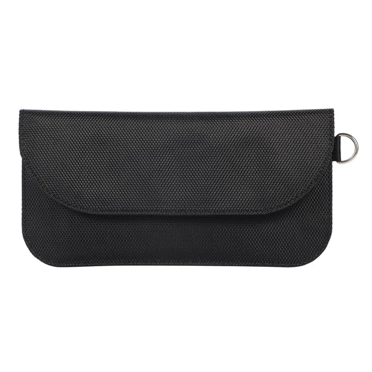 Bolsa de Señal de RF de Teléfono Móvil Bolsa de Bolsas Antiadradiación Bolsa de Caja 20 x 10 cm - Negro