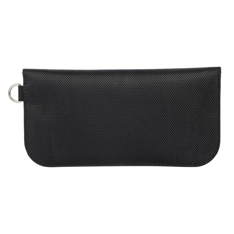 Bolsa de Señal de RF de Teléfono Móvil Bolsa de Bolsas Antiadradiación Bolsa de Caja 20 x 10 cm - Negro