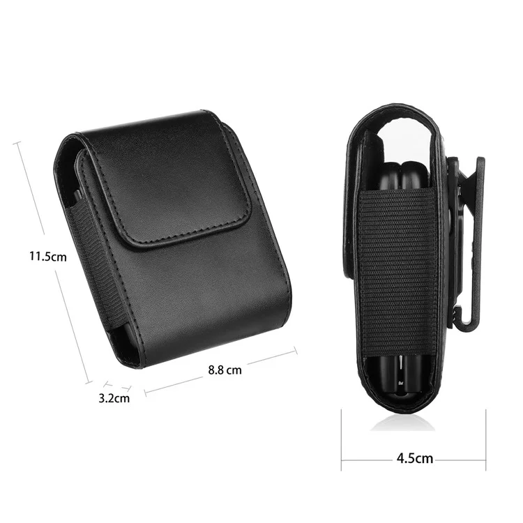 360 Degree Roating Belt Clip Cell Phone Waist Bag for Samsung Galaxy Z Flip3 5G Motorola Razr 5G