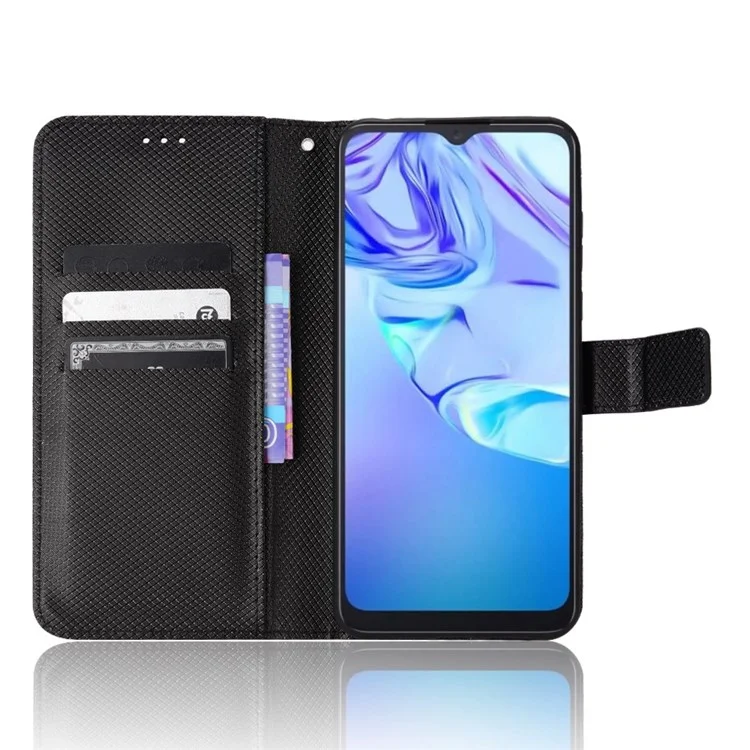 Для TCL 30 SE/30E/306/305/Sharp Aquos V6/V6 Plus All-включенная Защита, Защищающая Антиборочная Кошелька PU - Черный
