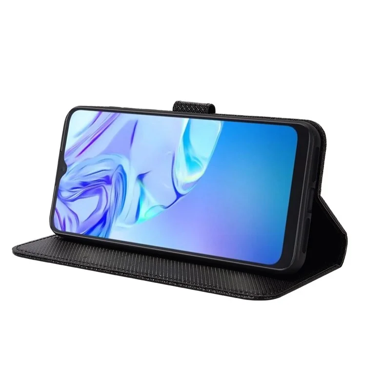 Для TCL 30 SE/30E/306/305/Sharp Aquos V6/V6 Plus All-включенная Защита, Защищающая Антиборочная Кошелька PU - Черный