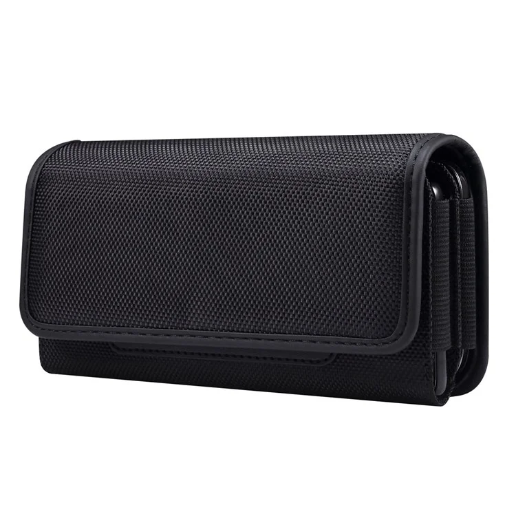 Para Bolsa de Transporte Horizontal de Celular de 6,7-6,9 Polegadas com Clipe Fixador no Cinto