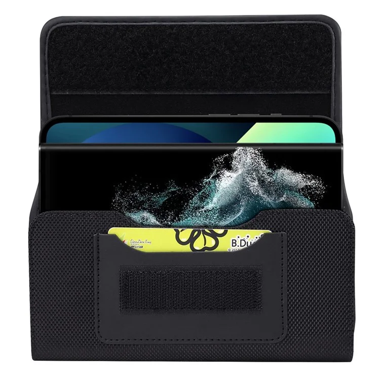Para Bolsa de Transporte Horizontal de Celular de 6,7-6,9 Polegadas com Clipe Fixador no Cinto