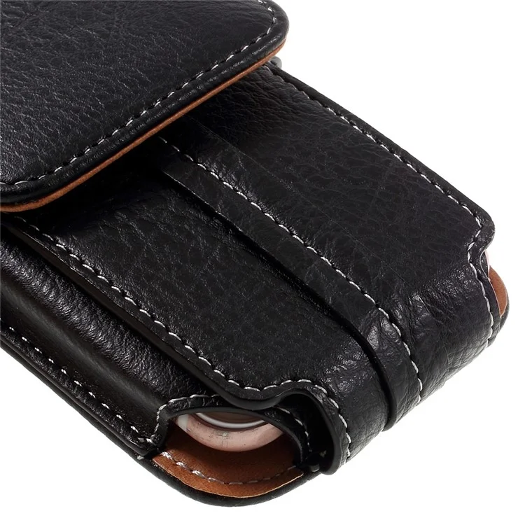 Outdoor Camping Hiking Card Holder Bag Pouch for iPhone 7 Plus/ 6s Plus, Size: 175x85x15mm - Black