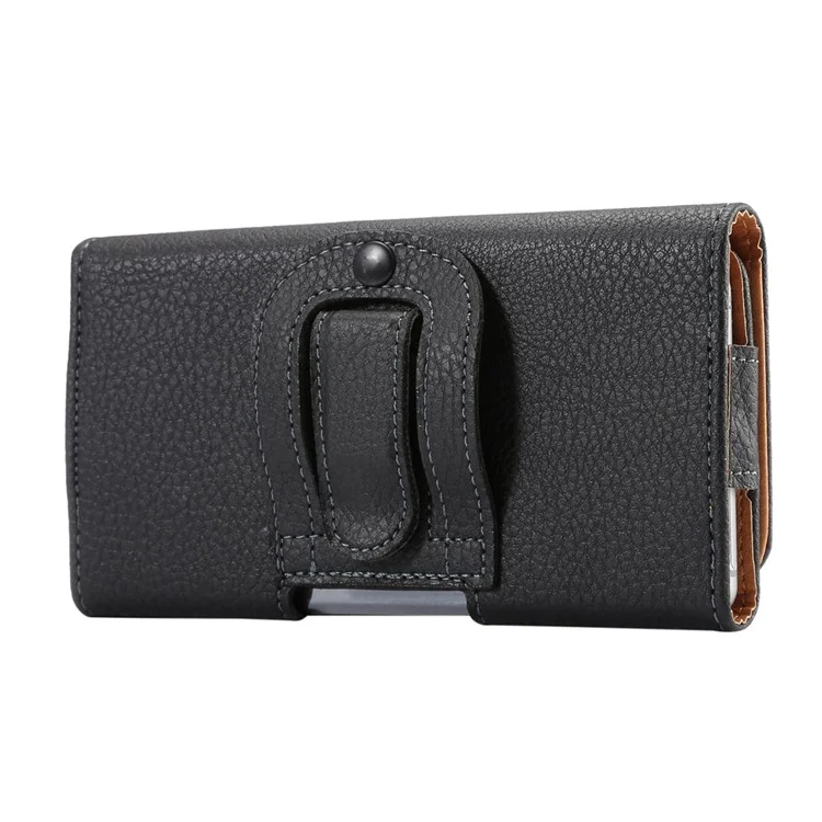 Black PU Leather Belt Clip Case Holster Pouch for iPhone 7 / Samsung Galaxy Note7 N930 / Note 5 / Note 4