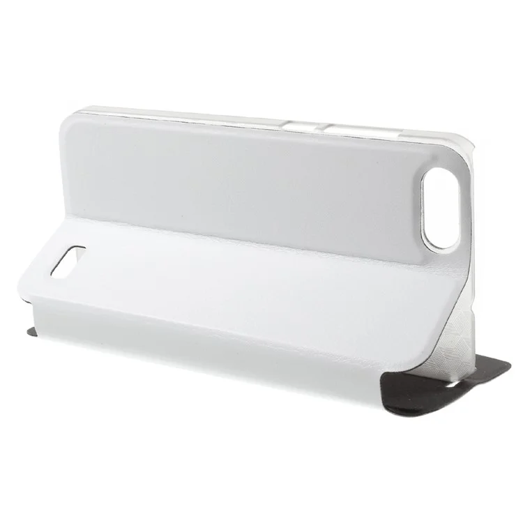 OCUBE Flip Leather Stand Phone Cover for Blackview A7 - White