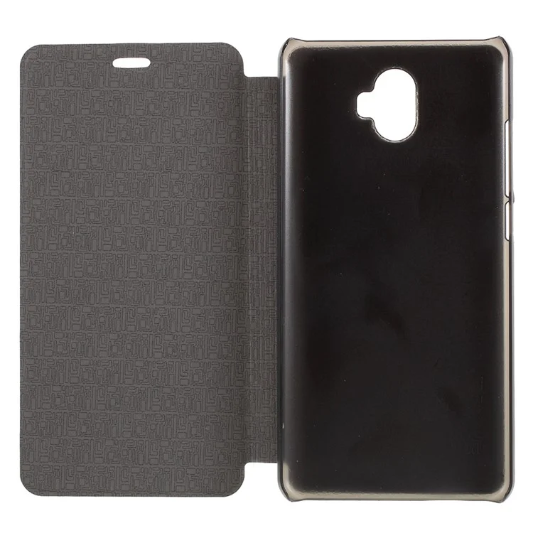 Flip Leather Stand Phone Case for Oukitel K8000 - Black