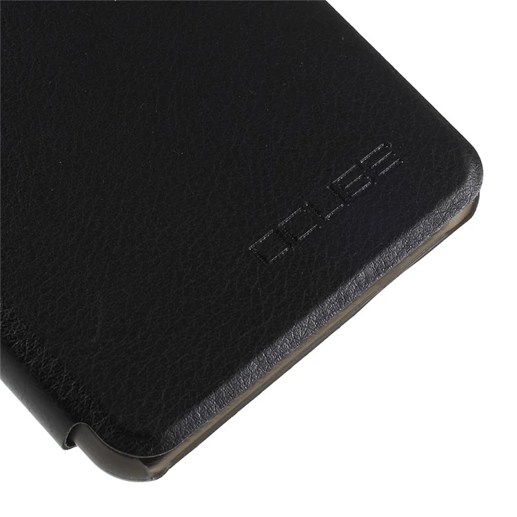 Flip Leather Stand Phone Case for Oukitel K8000 - Black