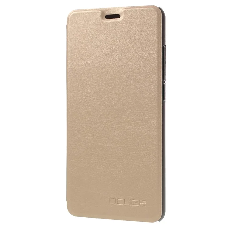 Flip Leather Stand Phone Cover for Oukitel K8000 - Gold