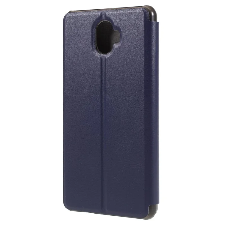 Flip Leather Stand Mobile Case Cover for Oukitel K8000 - Blue