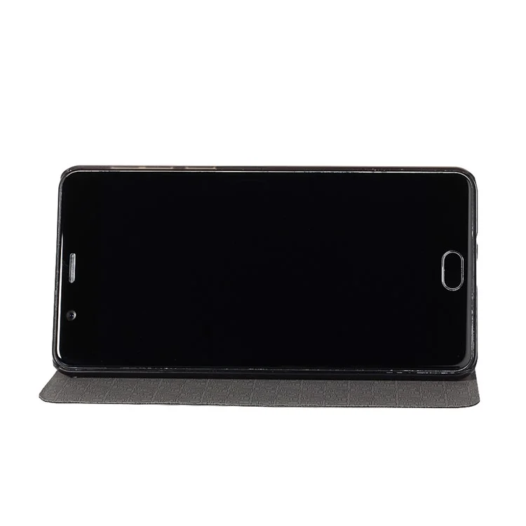 OCUBE PU Leather Stand Flip Casing for Elephone P8 Max - Black