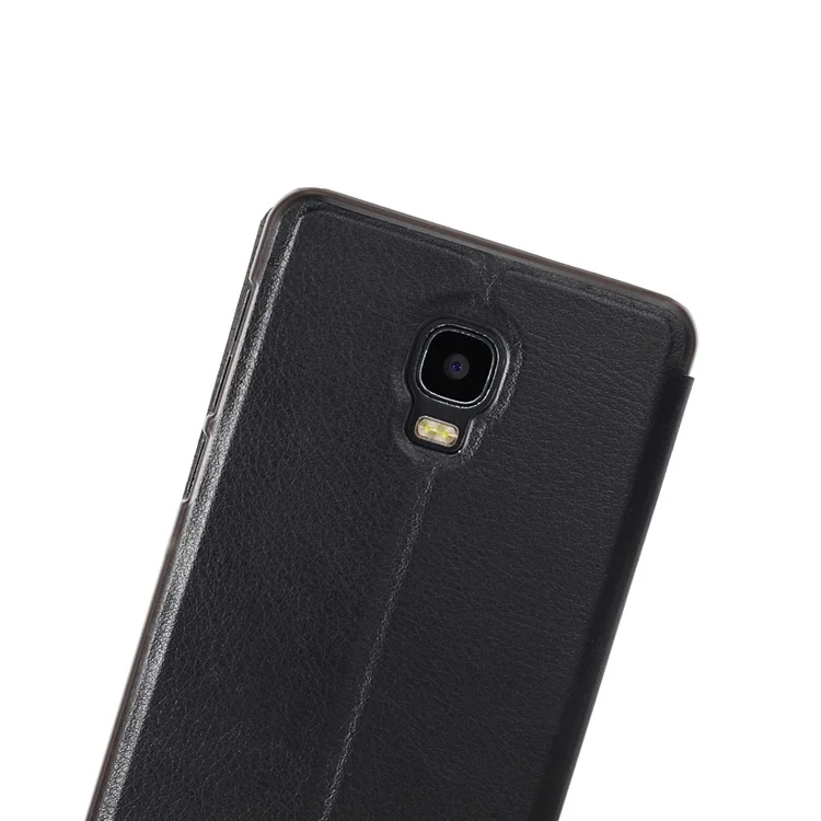 OCUBE PU Leather Stand Flip Casing for Elephone P8 Max - Black