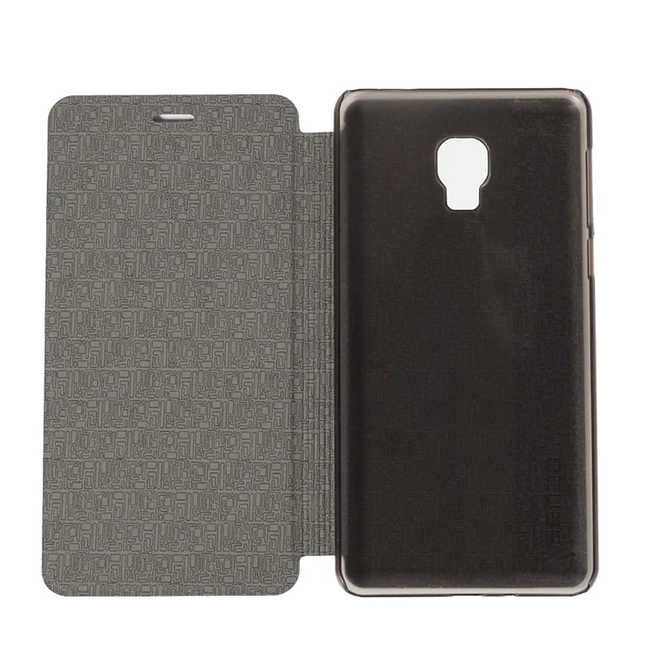 OCUBE PU Leather Stand Flip Casing for Elephone P8 Max - Black