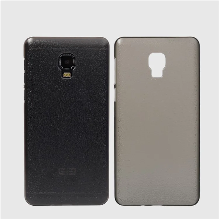 OCUBE Litchi Texture Hard Plastic Cell Phone Case for Elephone P8 Max - Black