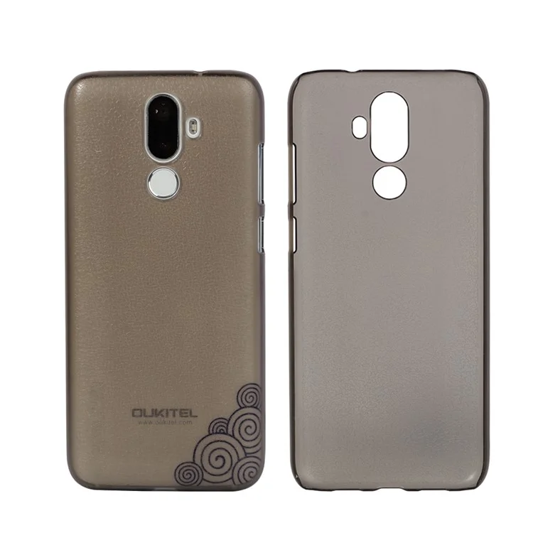 OCUBE for Oukitel K5 Hard Plastic Mobile Phone Lightweight Back Case Accessory - Transparent