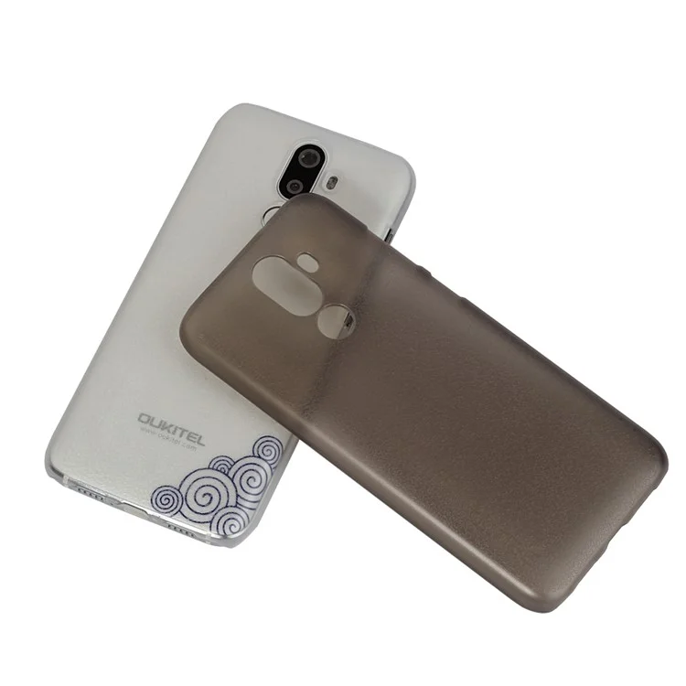 OCUBE for Oukitel K5 Hard Plastic Mobile Phone Lightweight Back Case Accessory - Transparent