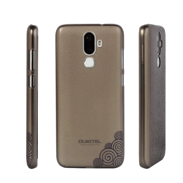 OCUBE for Oukitel K5 Hard Plastic Mobile Phone Lightweight Back Case Accessory - Transparent