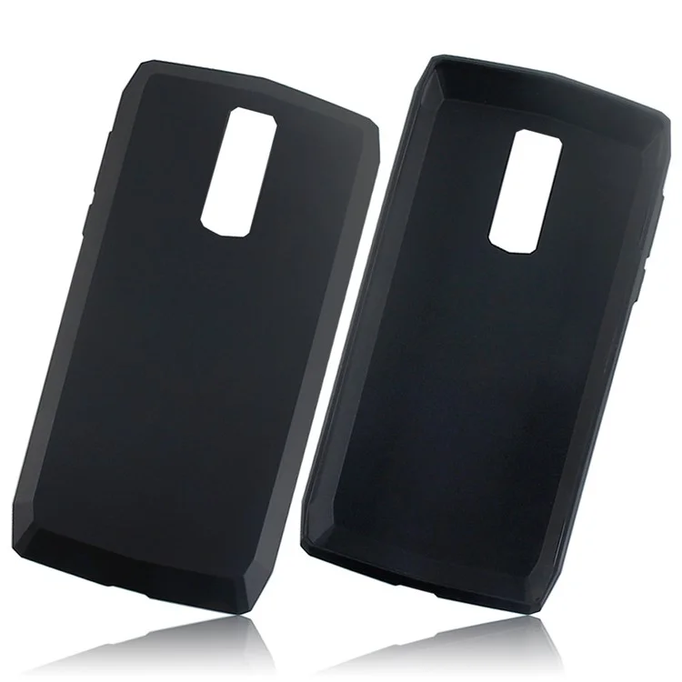 Soft Silicon Protection Mobile Phone Case Cover Shell for Blackview P10000 Pro - Black
