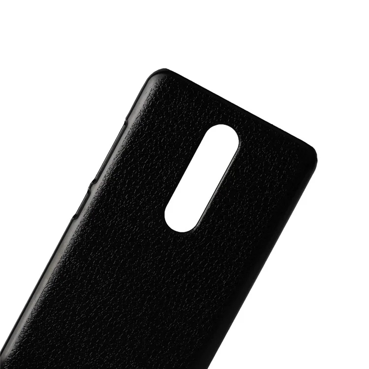 OCUBE Litchi Texture Hard Plastic Case Cover for Umidigi A1 Pro - Black