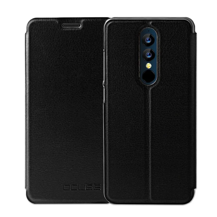 OCUBE PU Leather Stand Protective Phone Case for Umidigi A1 Pro - Black