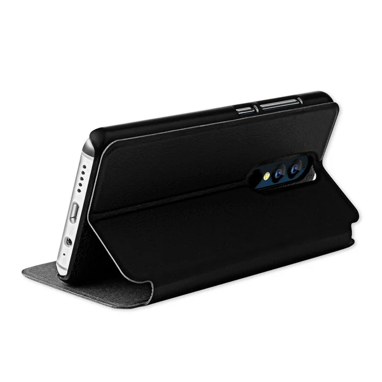 OCUBE PU Leather Stand Protective Phone Case for Umidigi A1 Pro - Black