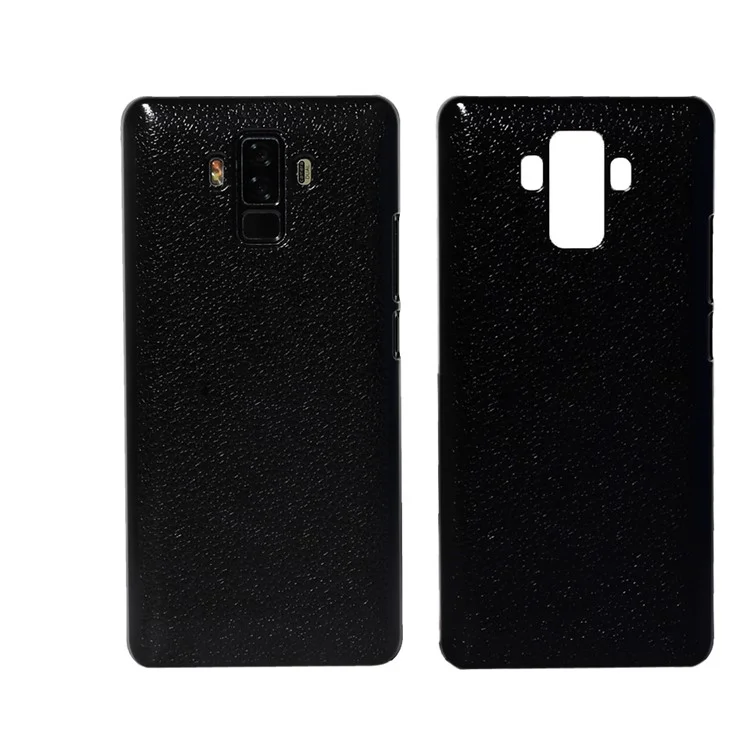 OCUBE Litchi Texture Hard Plastic Mobile Phone Case for Bluboo S3 - Black