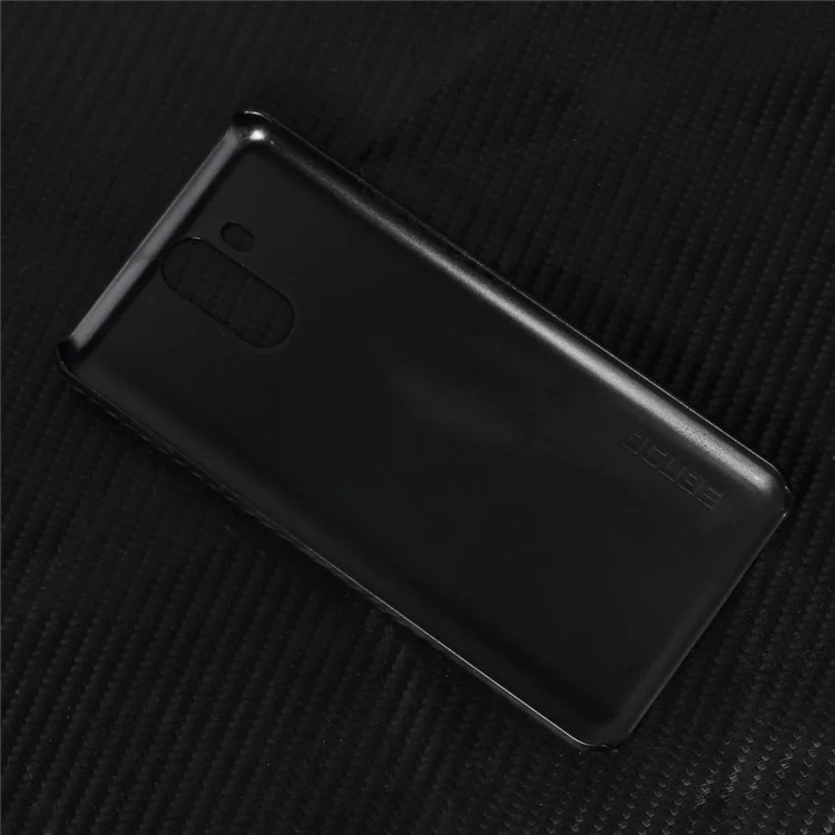 OCUBE Litchi Texture Hard Plastic Case Cover for Oukitel K6 - Black