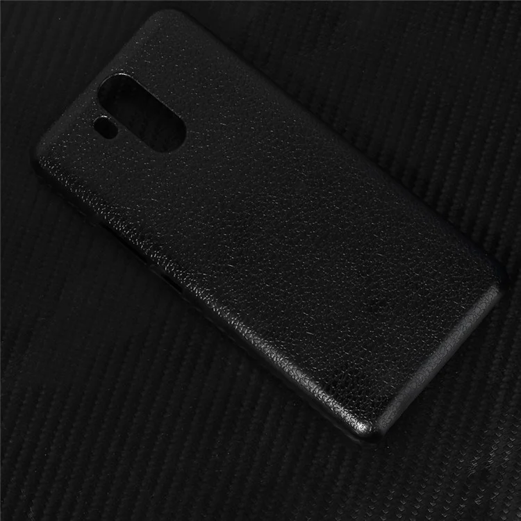 OCUBE Litchi Texture Hard Plastic Case Cover for Oukitel K6 - Black