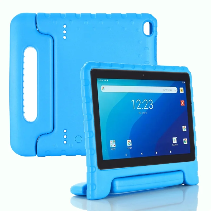 EVA Shock-Absorbed Tablet Case with Kickstand for Walmar Onn 10 inches - Blue