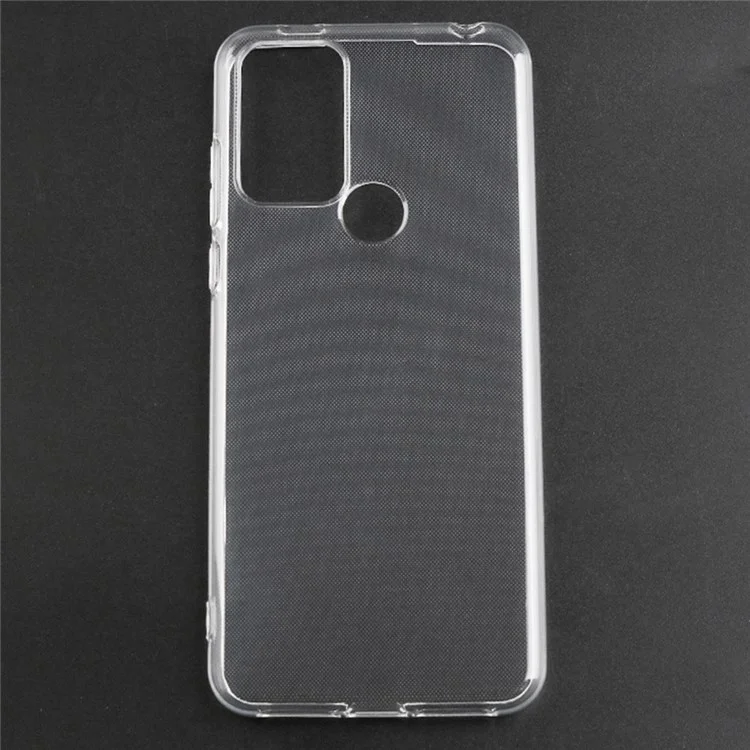 Pour TCL 30 se / 30e / 306/305 / Sharp Aquos v6 / v6 Plus TPU Soft TPU Bumper Sans Drop-sans - Transparent
