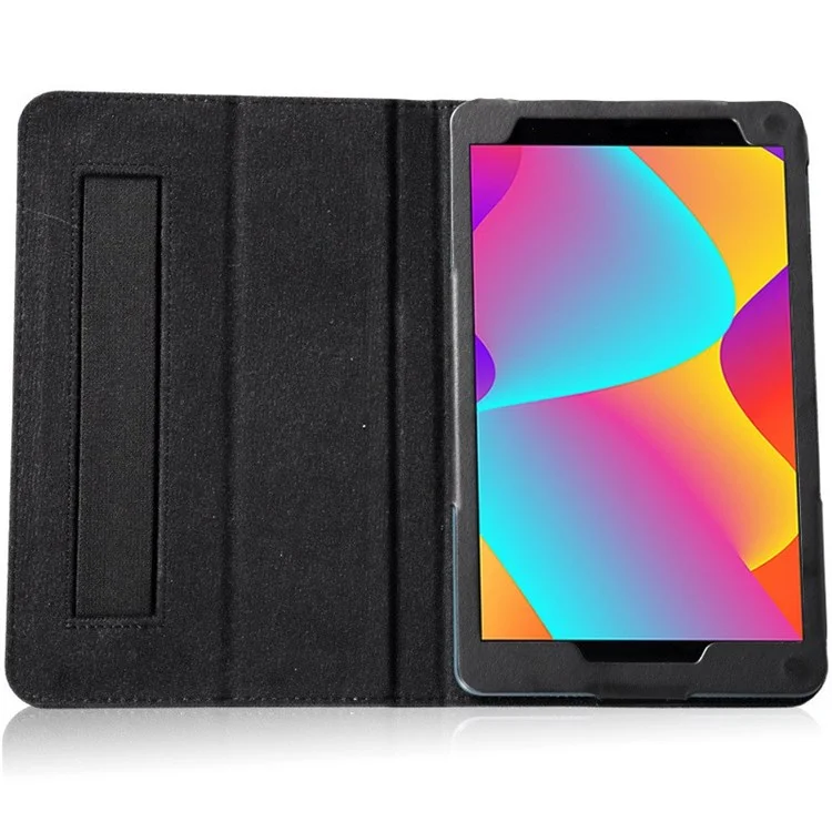For TCL Tab 8 4G 8 inch Case Folio Flip Scratch Resistant Tablet Protective Cover with Stand