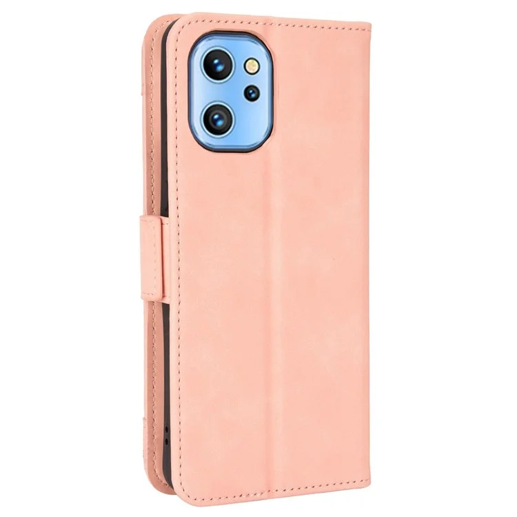 Vollständige Abdeckung Telefonhülle Für Umidigi A13/A13S/A13 Pro Wallet Style Phone Cover Anti-drogen-pu-leder-flip-hülle Mit Mehreren Kartensteckplätzen - Rosa