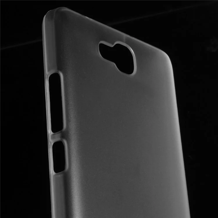 Slim Plastic Hard Case Cover for Oukitel C3 - Transparent