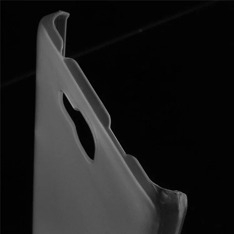 Slim Plastic Hard Case Cover for Oukitel C3 - Transparent