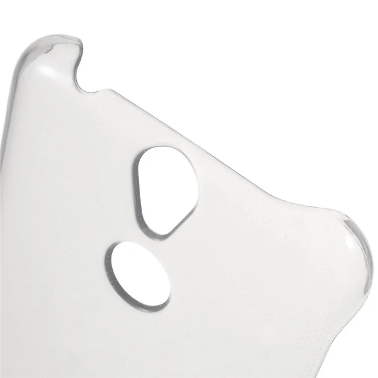 See-through Slim Plastic Hard Phone Cover for Vernee Thor - Grey