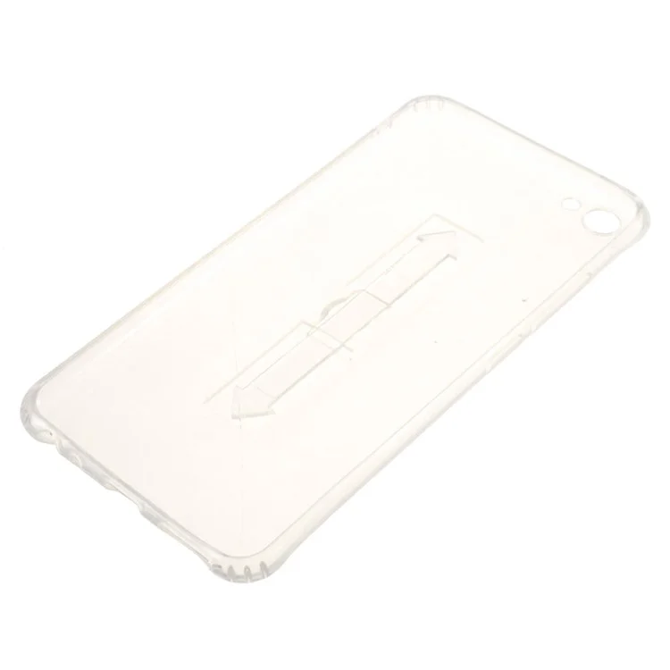 Clear Finger Grip Stand TPU Case Cover for Vivo X7Plus