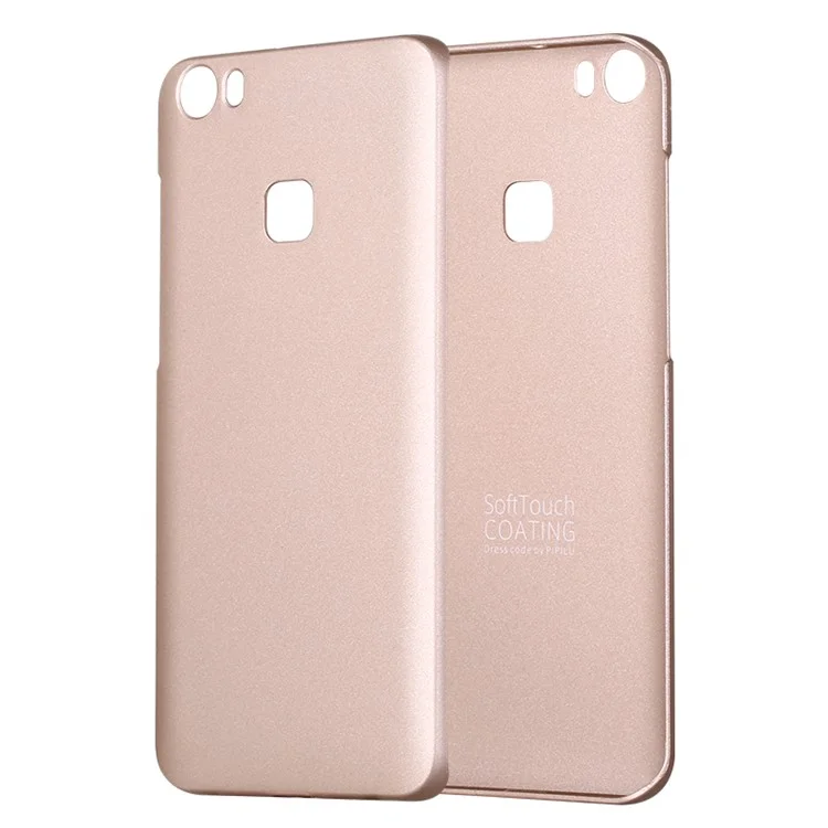 X-LEVEL Rubberized Slim Hard Cover Case for VIVO Xplay5 - Gold