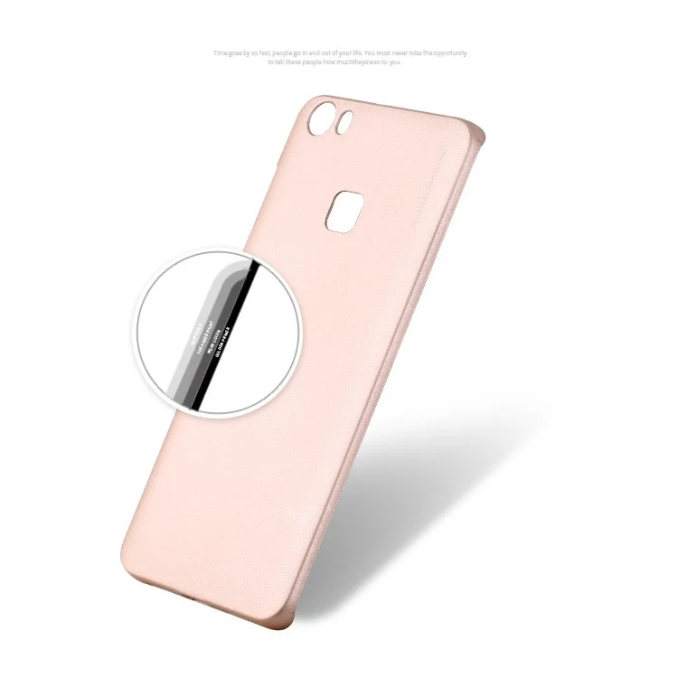 X-LEVEL Rubberized Slim Hard Cover Case for VIVO Xplay5 - Gold