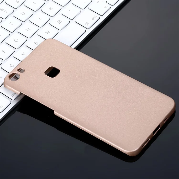 X-LEVEL Rubberized Slim Hard Cover Case for VIVO Xplay5 - Gold