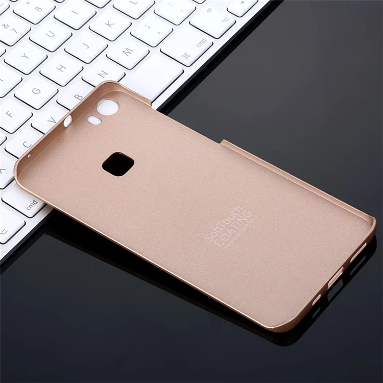 X-LEVEL Rubberized Slim Hard Cover Case for VIVO Xplay5 - Gold