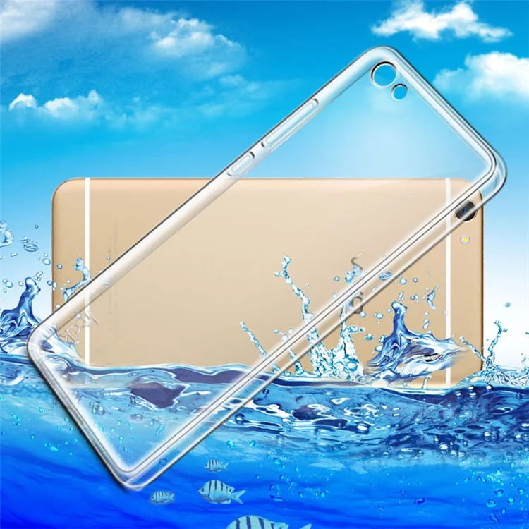 IMAK Transparent 0.7mm Thin TPU Protector Case for Vivo X7Plus